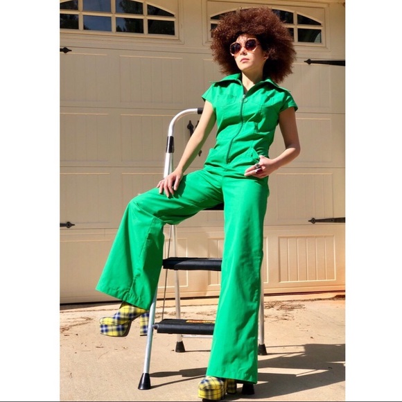 🐶VINTAGE 70’s JUMPSUIT